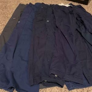 3 small scrub bottoms